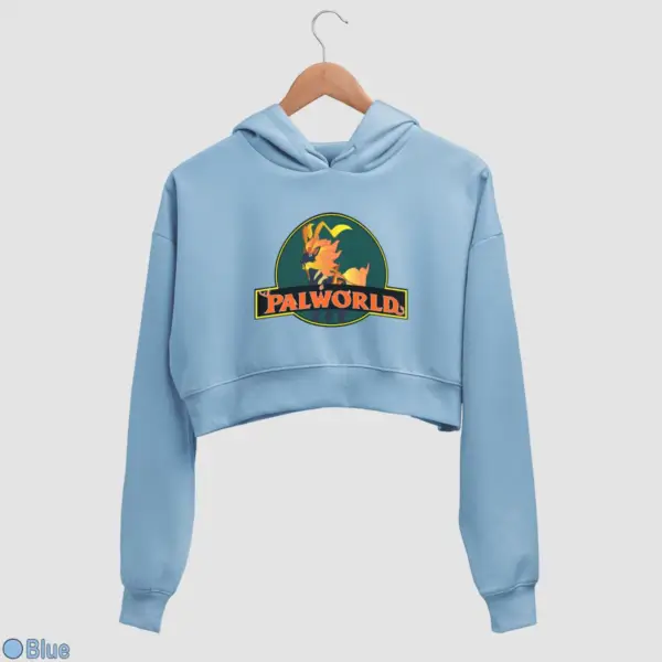 Palworld Pyrin Women's Crop Hoodie - Image 3