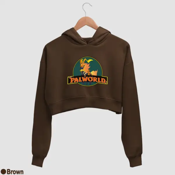 Palworld Pyrin Women's Crop Hoodie - Image 4