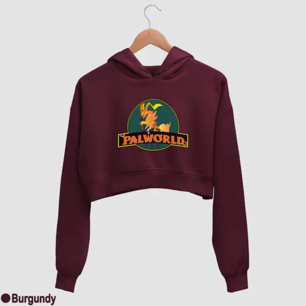 Palworld Pyrin Women's Crop Hoodie - Image 5