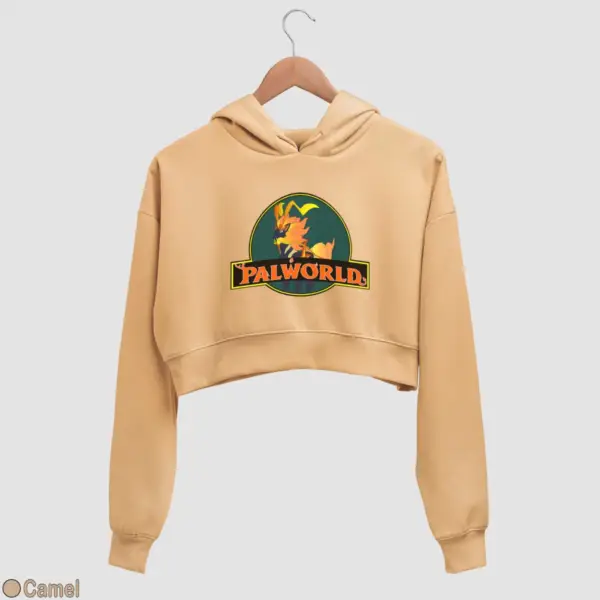 Palworld Pyrin Women's Crop Hoodie