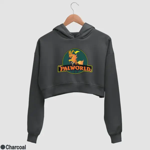 Palworld Pyrin Women's Crop Hoodie - Image 6