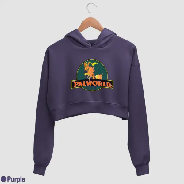 Palworld Pyrin Women's Crop Hoodie - Image 14