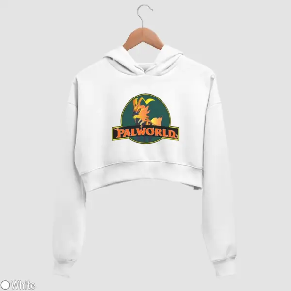 Palworld Pyrin Women's Crop Hoodie - Image 17