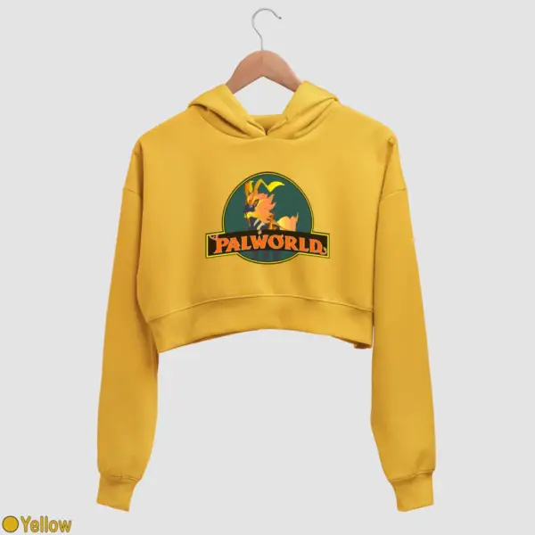 Palworld Pyrin Women's Crop Hoodie - Image 18