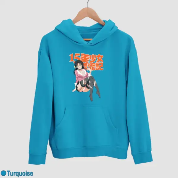 15 Bishoujo Hyouryuuki Men's Hoodie - Image 17