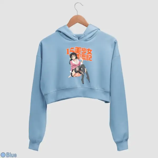 15 Bishoujo Hyouryuuki Women's Crop Hoodie - Image 3