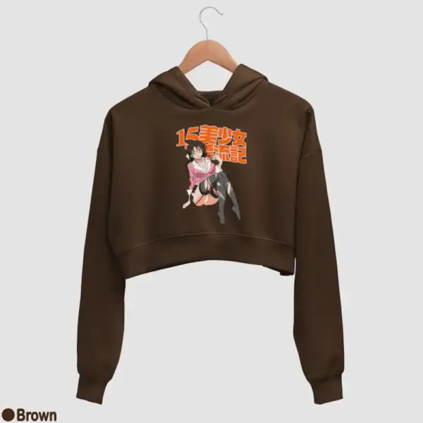 15 Bishoujo Hyouryuuki Women's Crop Hoodie - Image 4