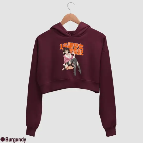 15 Bishoujo Hyouryuuki Women's Crop Hoodie - Image 5