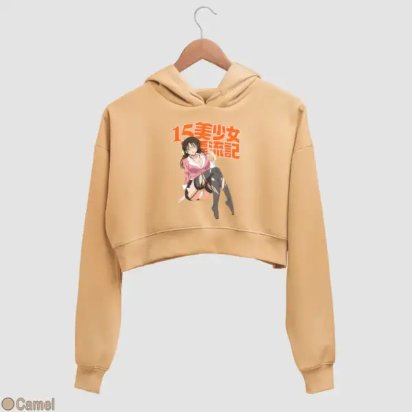 15 Bishoujo Hyouryuuki Women's Crop Hoodie - Image 6