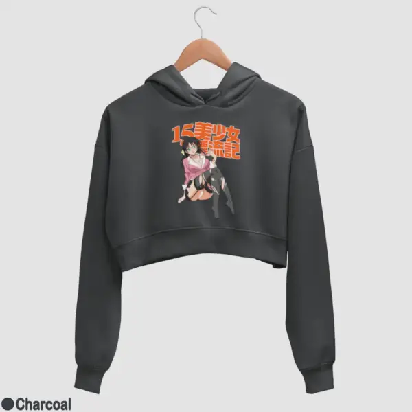 15 Bishoujo Hyouryuuki Women's Crop Hoodie - Image 7