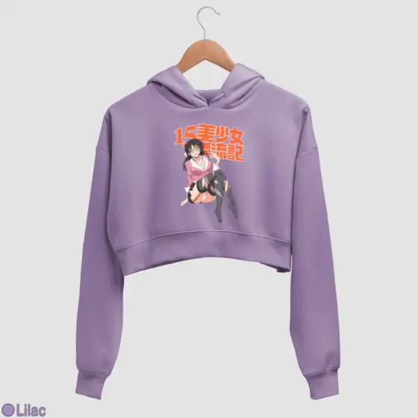 15 Bishoujo Hyouryuuki Women's Crop Hoodie - Image 11