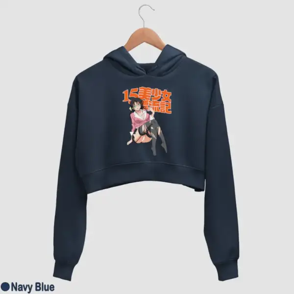 15 Bishoujo Hyouryuuki Women's Crop Hoodie - Image 12