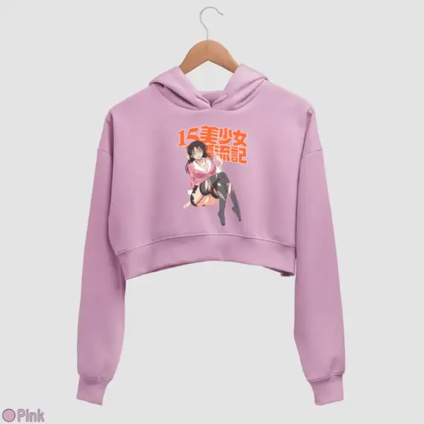15 Bishoujo Hyouryuuki Women's Crop Hoodie - Image 14