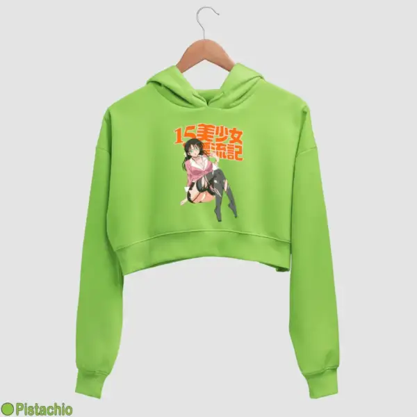 15 Bishoujo Hyouryuuki Women's Crop Hoodie - Image 15