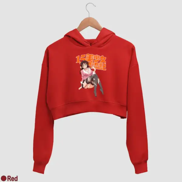 15 Bishoujo Hyouryuuki Women's Crop Hoodie - Image 16