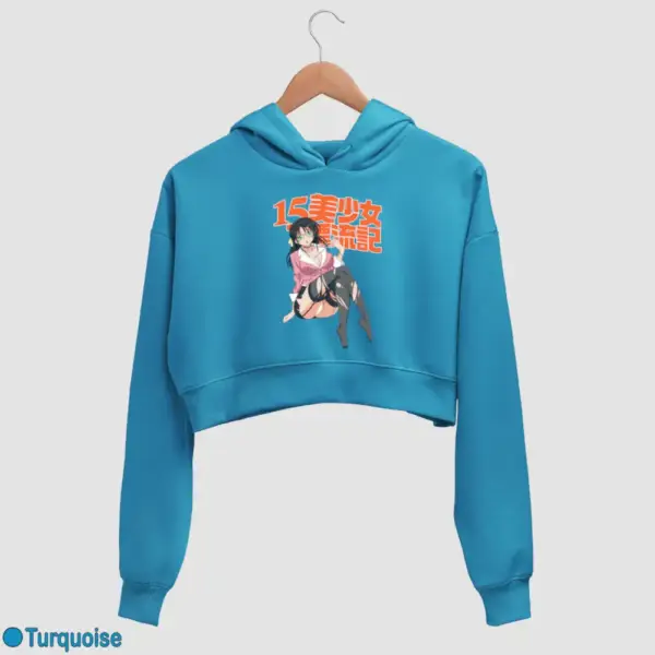 15 Bishoujo Hyouryuuki Women's Crop Hoodie - Image 17