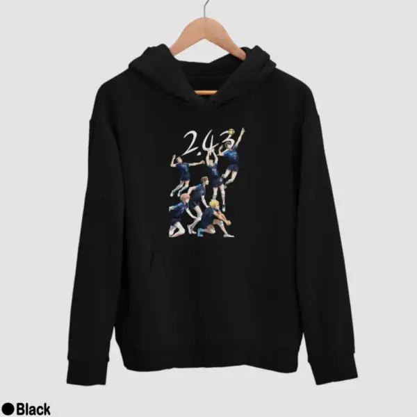 2.43 Seiin Koukou Danshi Volley Bu Men's Hoodie - Image 2