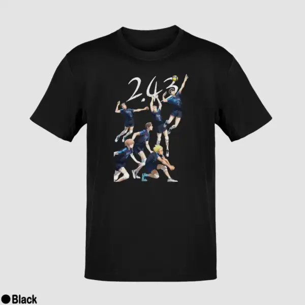 2.43 Seiin Koukou Danshi Volley Bu Men's T-Shirt