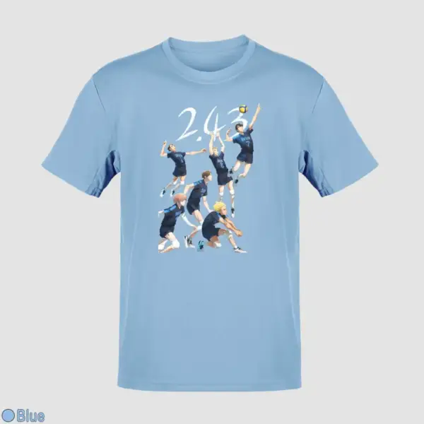 2.43 Seiin Koukou Danshi Volley Bu Men's T-Shirt - Image 2