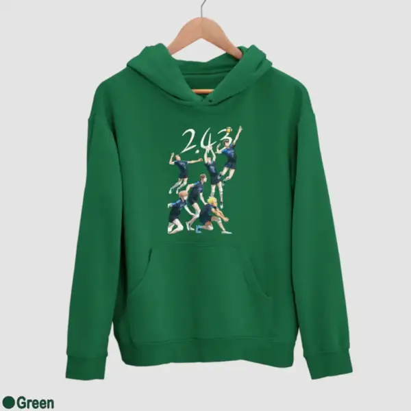 2.43 Seiin Koukou Danshi Volley Bu Men's Hoodie - Image 8