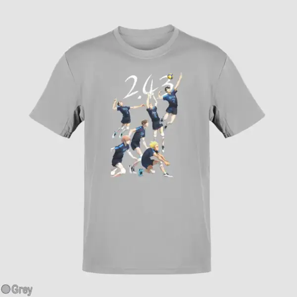 2.43 Seiin Koukou Danshi Volley Bu Men's T-Shirt - Image 8