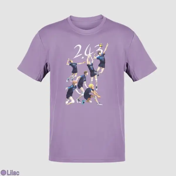 2.43 Seiin Koukou Danshi Volley Bu Men's T-Shirt - Image 10