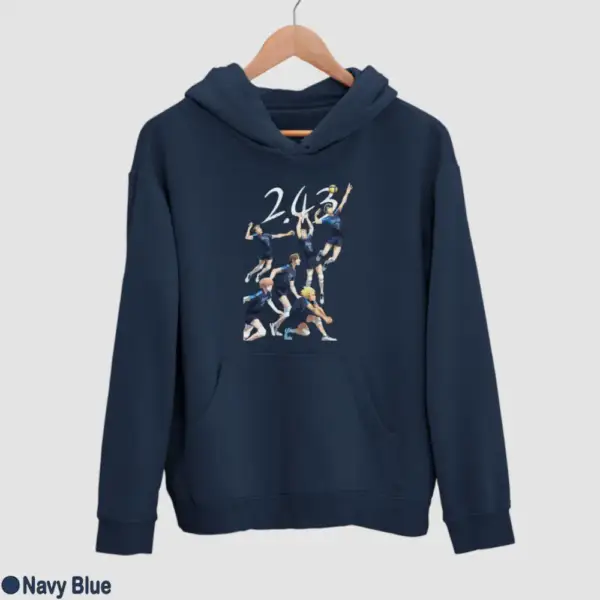 2.43 Seiin Koukou Danshi Volley Bu Men's Hoodie