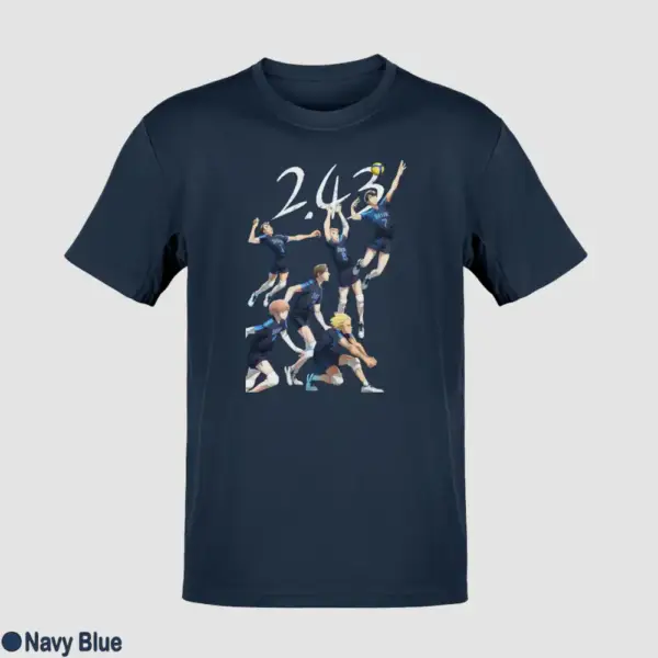 2.43 Seiin Koukou Danshi Volley Bu Men's T-Shirt - Image 11