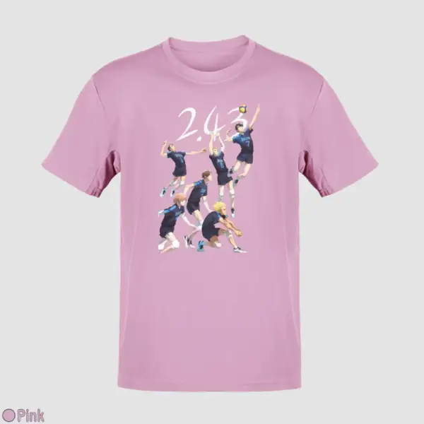 2.43 Seiin Koukou Danshi Volley Bu Men's T-Shirt - Image 13