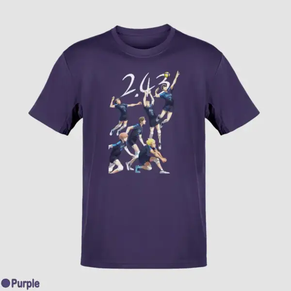 2.43 Seiin Koukou Danshi Volley Bu Men's T-Shirt - Image 15
