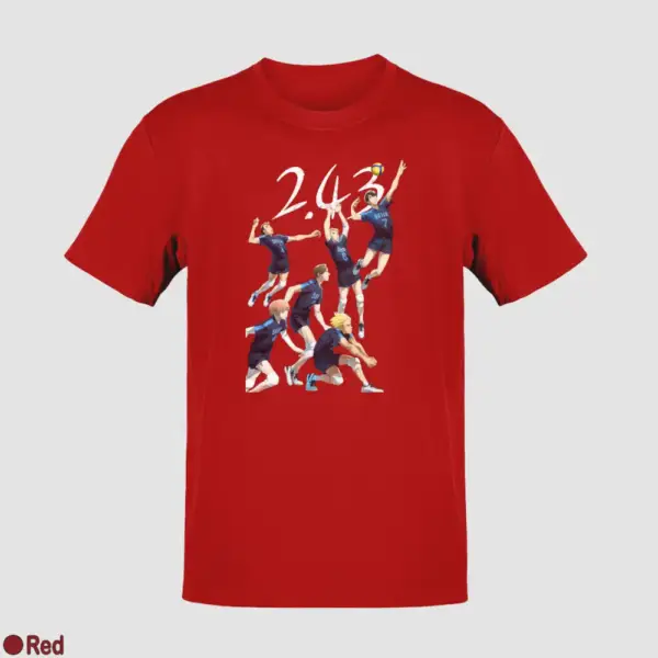 2.43 Seiin Koukou Danshi Volley Bu Men's T-Shirt - Image 16
