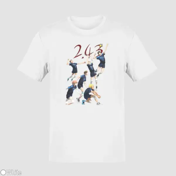 2.43 Seiin Koukou Danshi Volley Bu Men's T-Shirt - Image 18