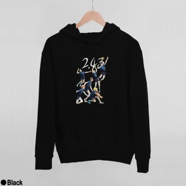 2.43 Seiin Koukou Danshi Volley Bu Women's Hoodie - Image 2