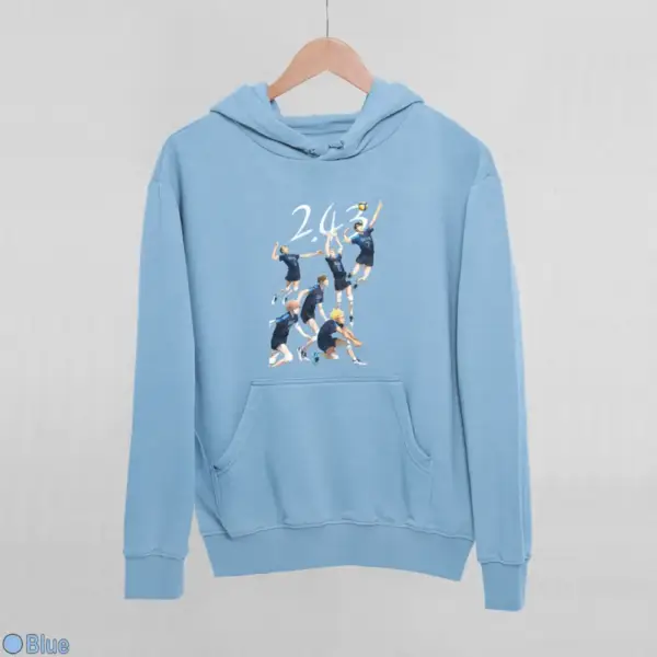 2.43 Seiin Koukou Danshi Volley Bu Women's Hoodie - Image 3