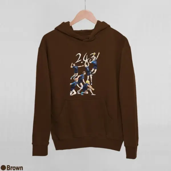 2.43 Seiin Koukou Danshi Volley Bu Women's Hoodie - Image 4