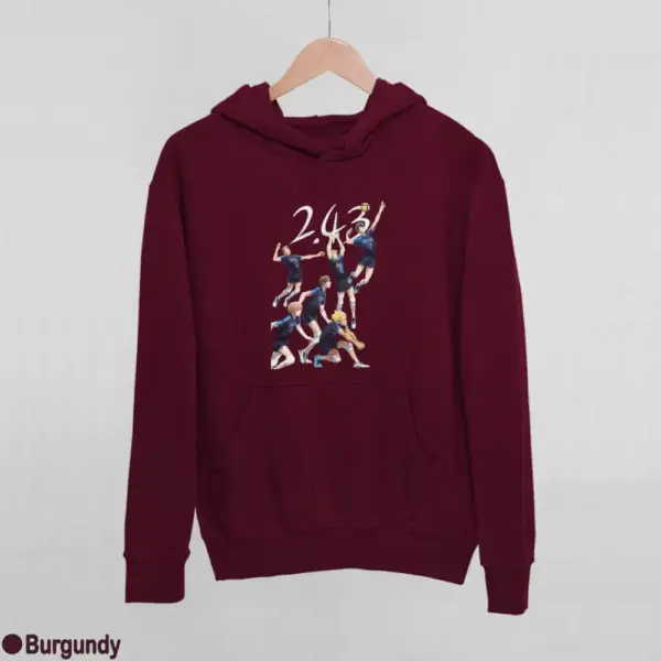 2.43 Seiin Koukou Danshi Volley Bu Women's Hoodie - Image 5