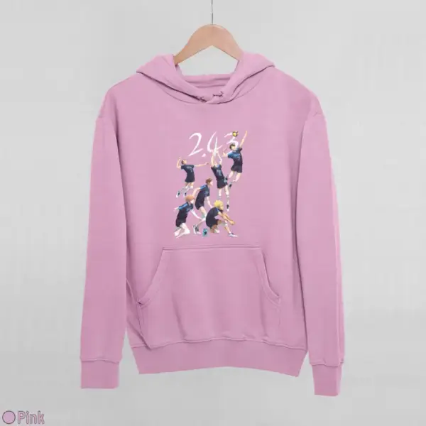 2.43 Seiin Koukou Danshi Volley Bu Women's Hoodie - Image 13