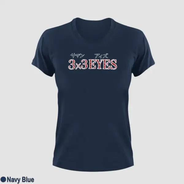 3x3 Eyes Logo Women's T-Shirt - Image 8