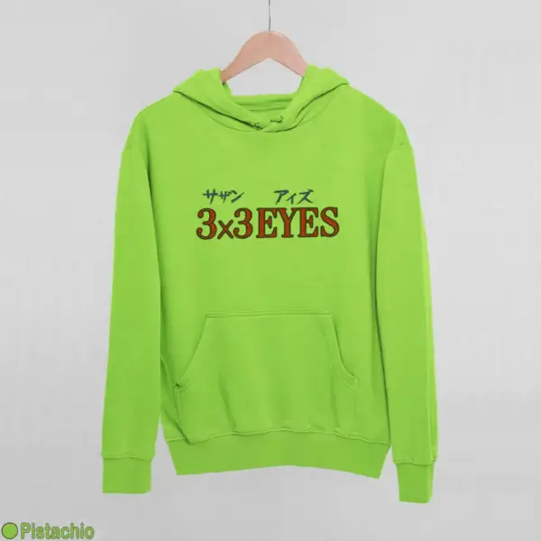 3x3 Eyes Logo Women's Hoodie - Image 14