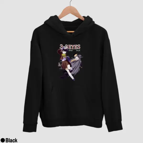 3x3 Eyes Men's Hoodie - Image 2
