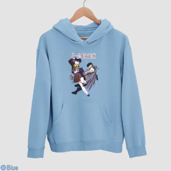 3x3 Eyes Men's Hoodie - Image 3