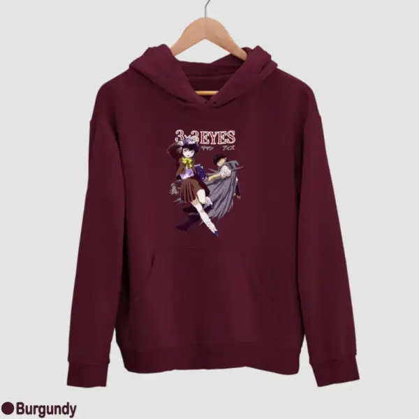 3x3 Eyes Men's Hoodie - Image 5