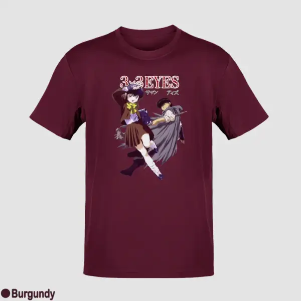 3x3 Eyes Men's Red T-Shirt - Image 5