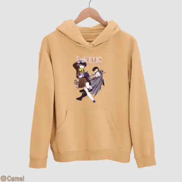3x3 Eyes Men's Hoodie - Image 6