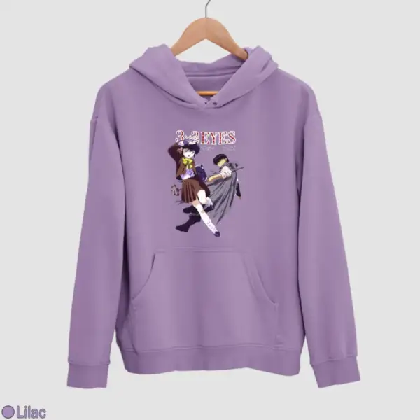3x3 Eyes Men's Hoodie - Image 10