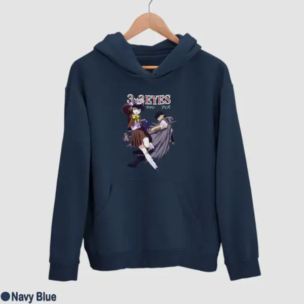 3x3 Eyes Men's Hoodie - Image 11