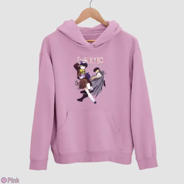3x3 Eyes Men's Hoodie - Image 13