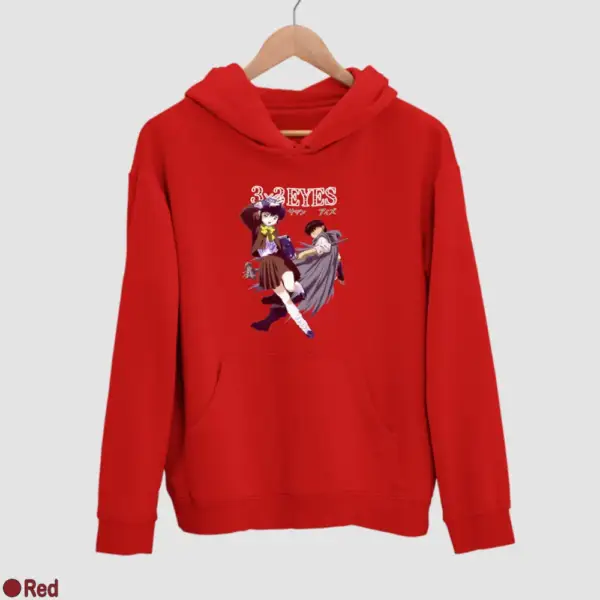 3x3 Eyes Men's Hoodie - Image 16