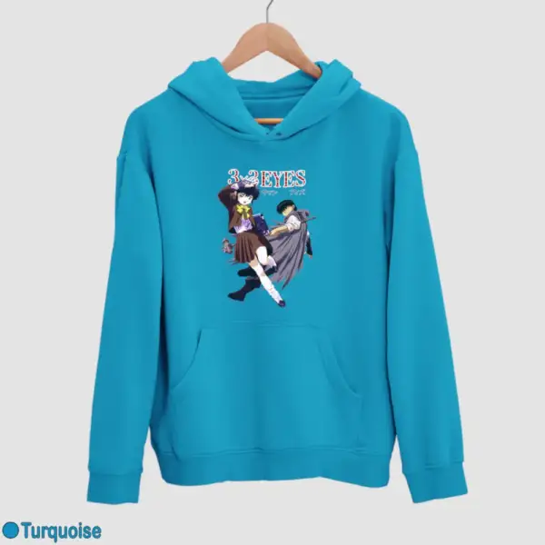 3x3 Eyes Men's Hoodie - Image 17