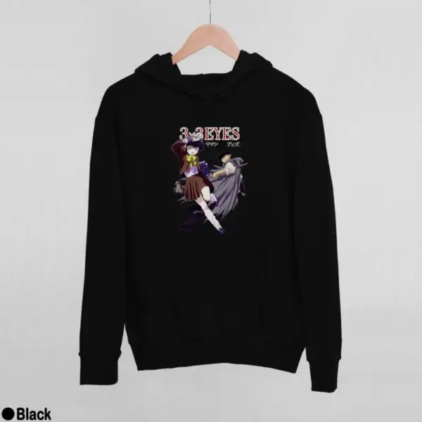 3x3 Eyes Women's Hoodie - Image 2